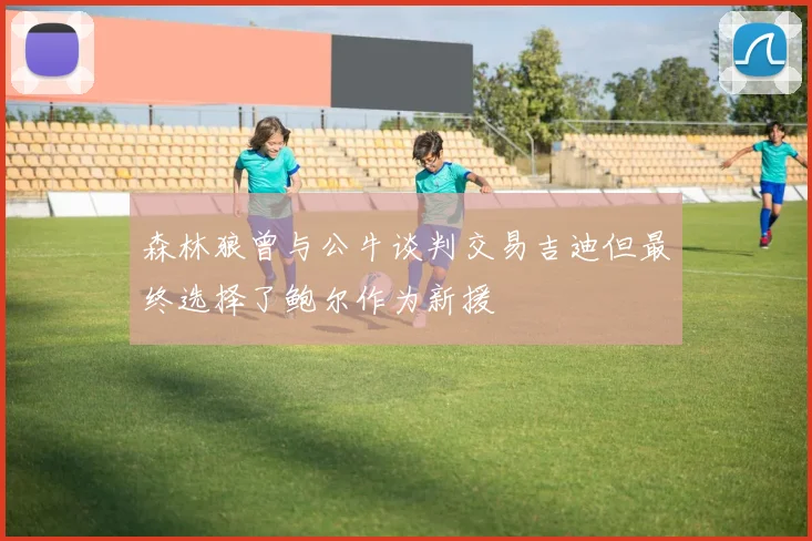 森林狼曾与公牛谈判交易吉迪但最终选择了鲍尔作为新援